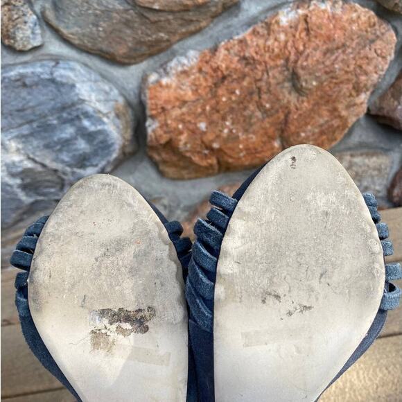 Suede Strappy Heels Kathryn Amberleigh - Picture 5 of 11